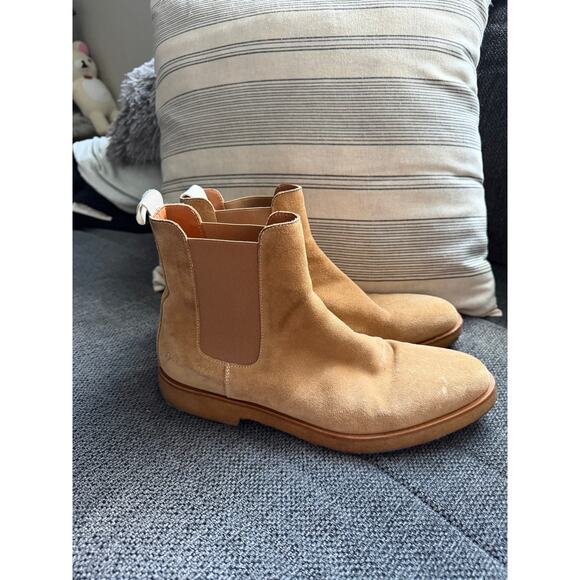 Common Projects 41 Suede Chelsea Boots Made in Italy main image 6